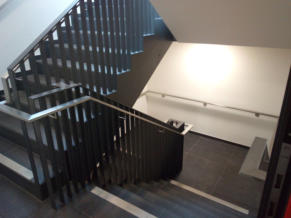 Geländer Parkhaus Darmstadt